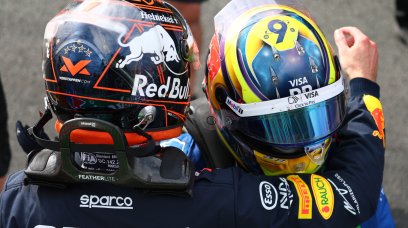 Verstappen Hadjar Zandvoort