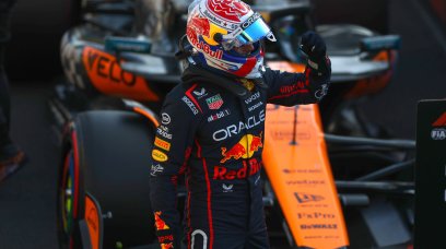 Verstappen pole