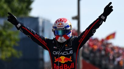 Verstappen win Monza