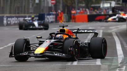 Verstappen Baku race