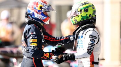 Verstappen Norris Cota Race