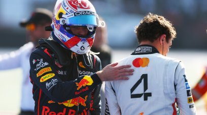 Verstappen Norris Mexico race