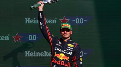 Verstappen Mexico podium
