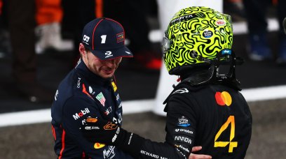 Verstappen Norris Abu Dhabi race