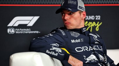 Verstappen Las Vegas Q Presser