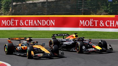 Verstappen Piastri Sprint Belgium