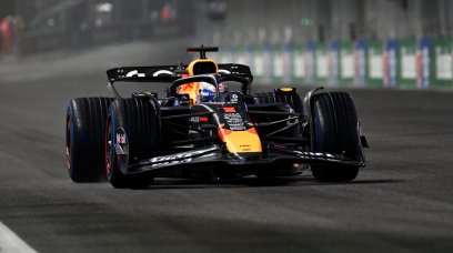 Verstappen Q Las Vegas wet
