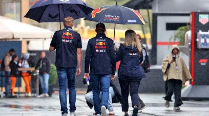 Verstappen Thursday Zandvoort Wet