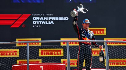 Verstappen podium Monza