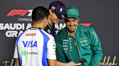 Verstappen Alonso Hadjar Saudi Arabia