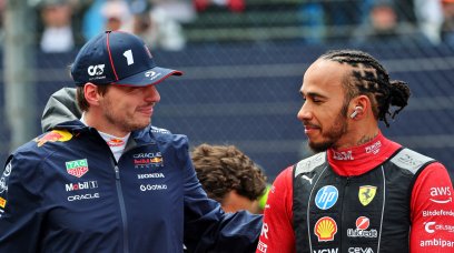Verstappen Hamilton Hungary