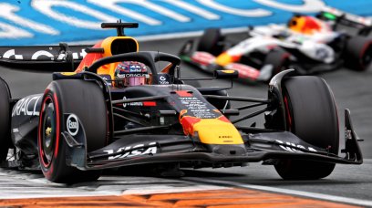 Verstappen Hadjar Zandvoort