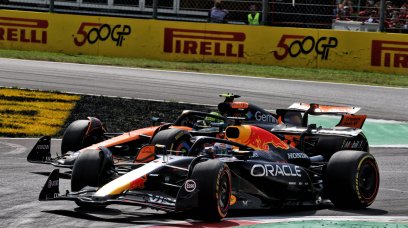 Verstappen Norris Monza race