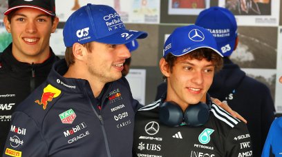 Verstappen Antonelli Brazilie