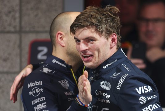 Lambiase Verstappen Las Vegas WIn