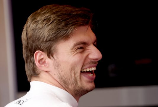 Verstappen laugh Abu Dhabi