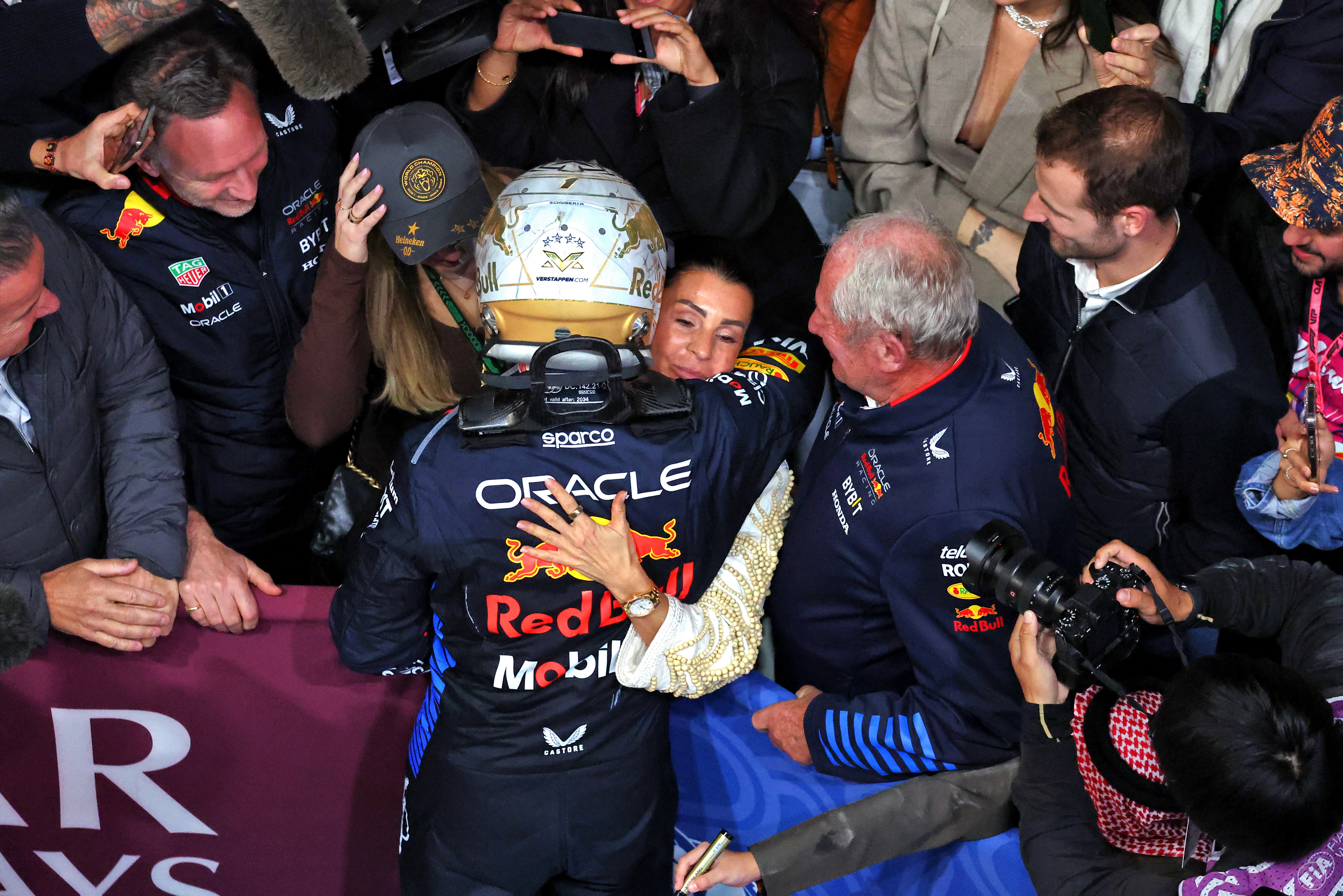 Verstappen Kumpen Vegas 2024