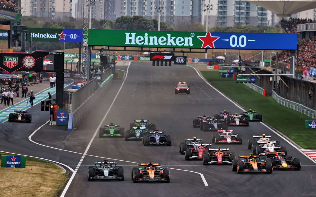 China race start