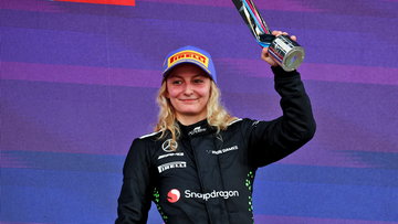 Major female star preparing for potential Mercedes F1 debut
