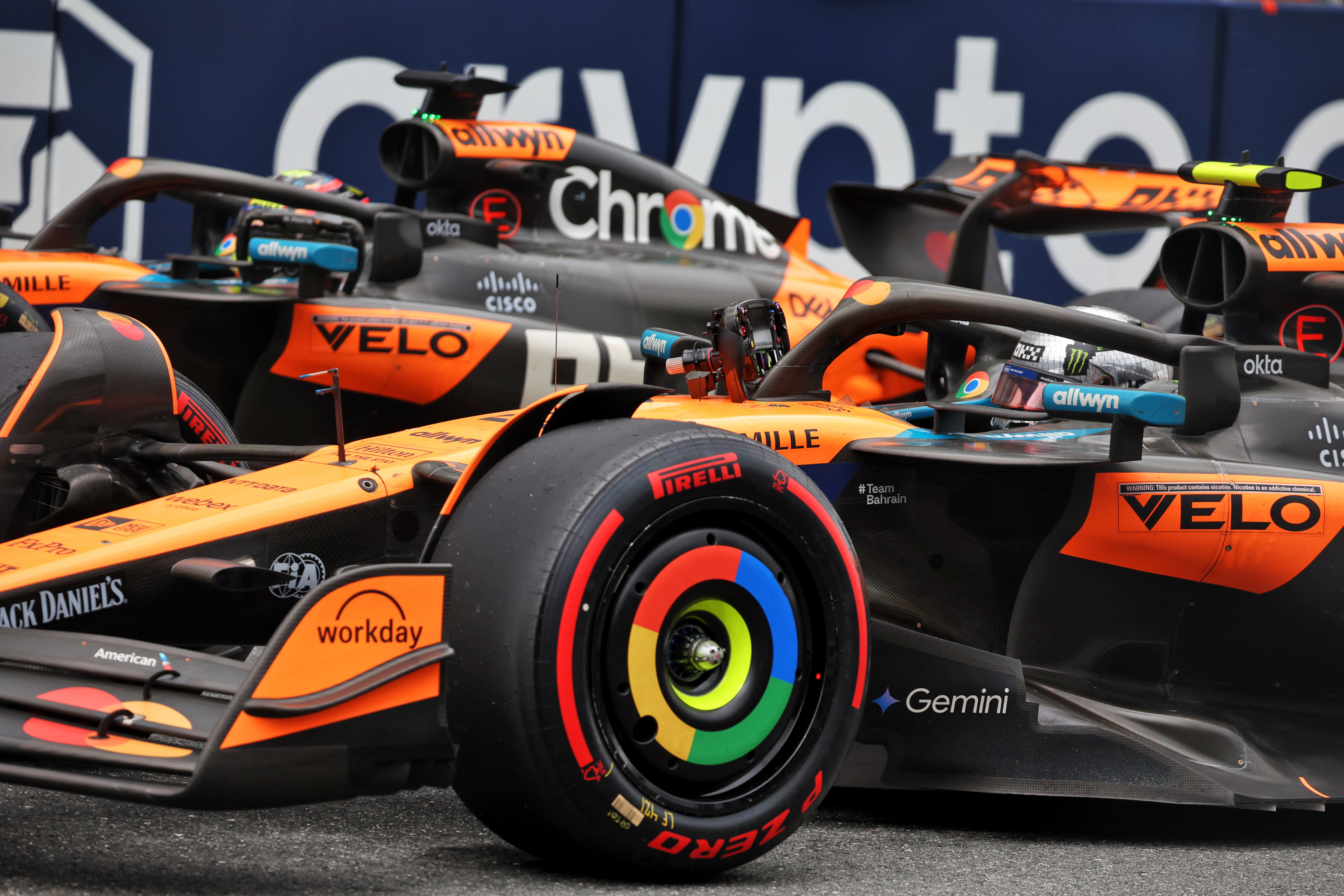 Norris Piastri sprint Miami