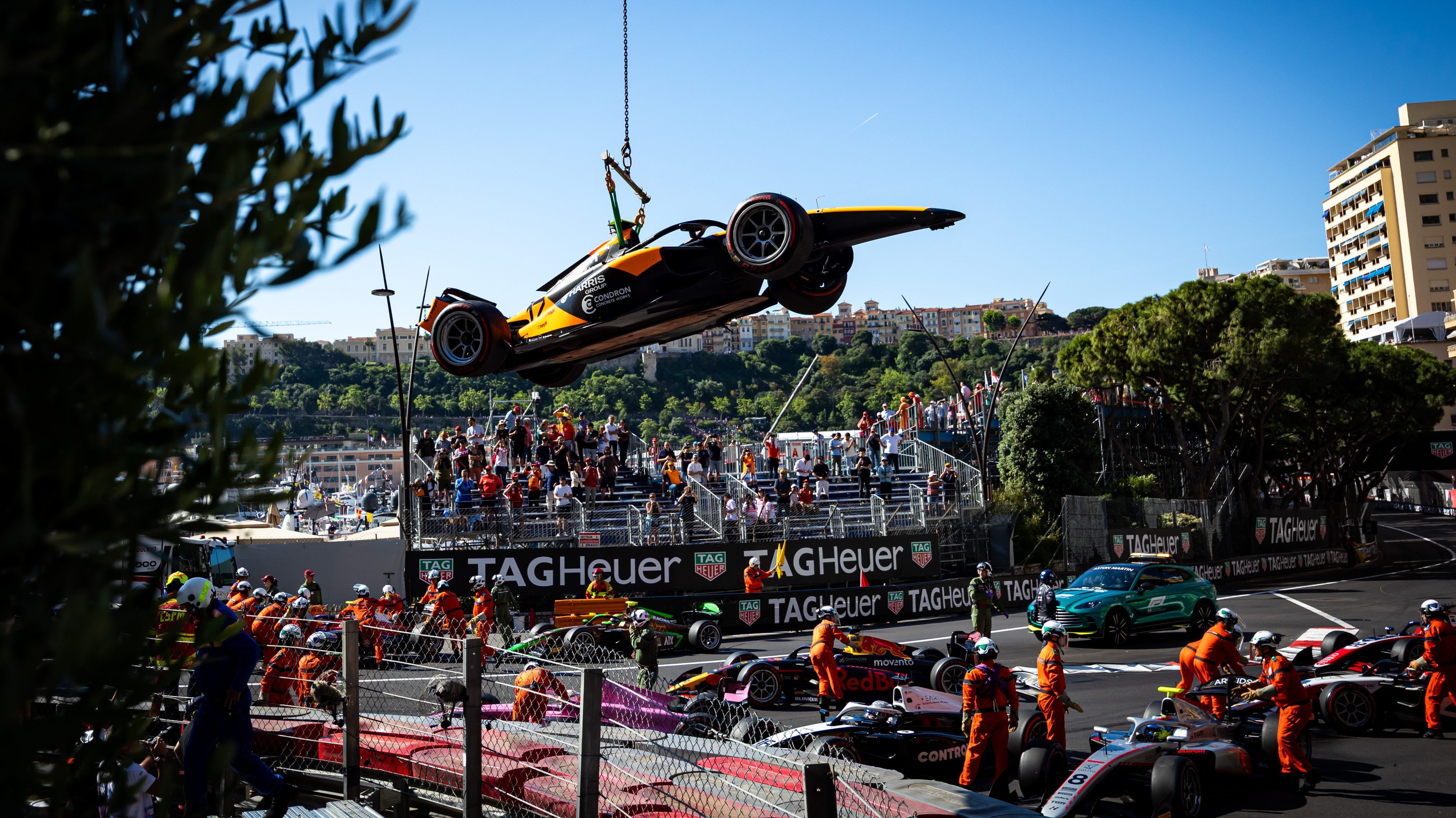 Monaco F2 crash
