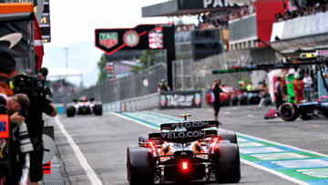 Aangepaste startopstelling Formule 1 GP Spanje 2025