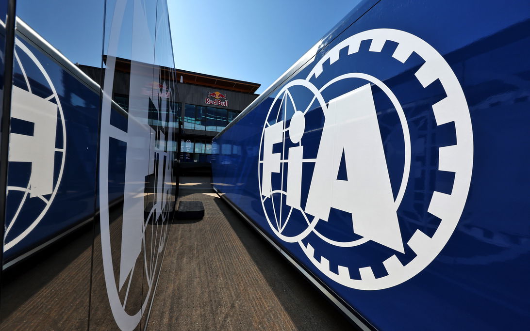 FIA logo Silverstone