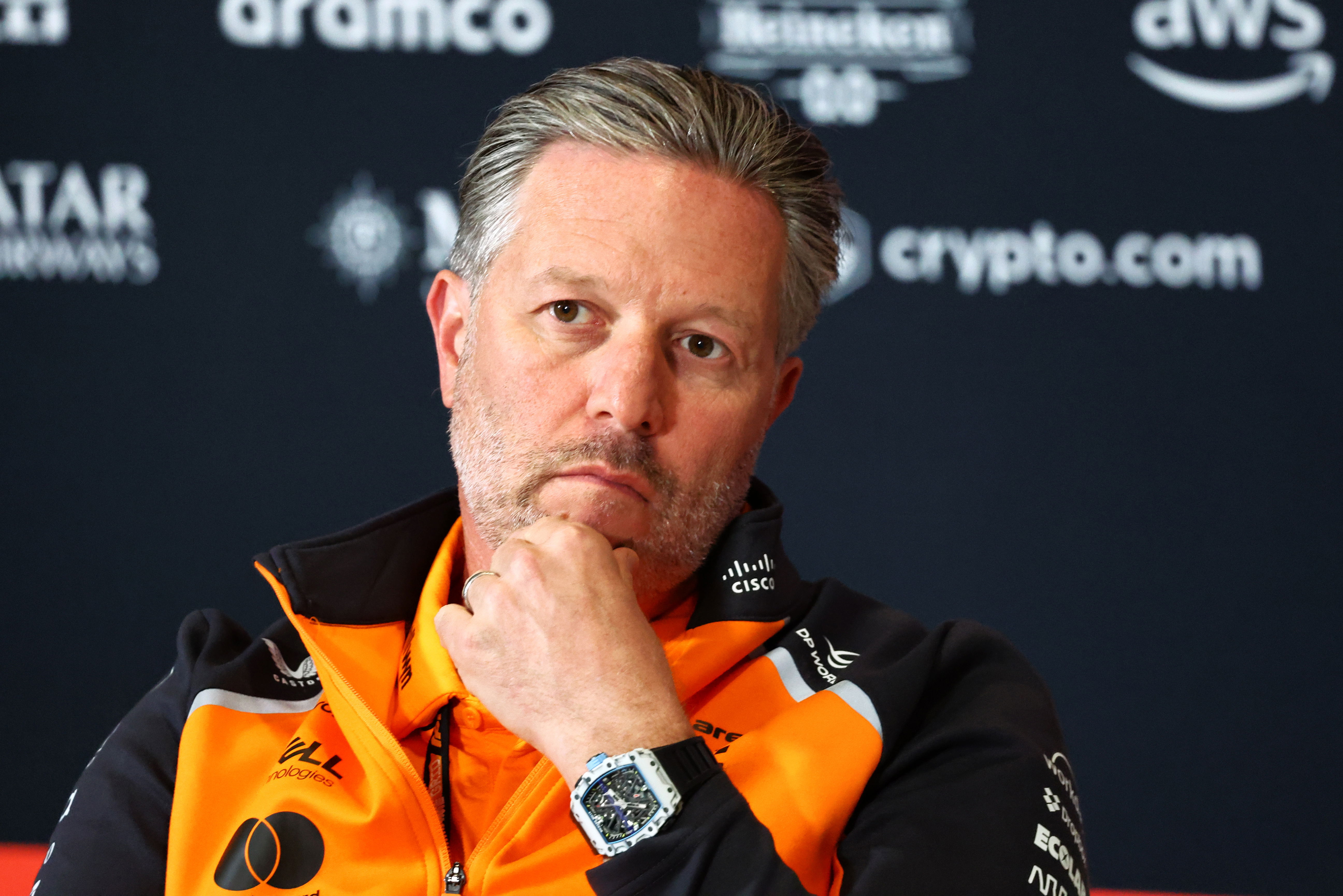 Brown presser Silverstone Friday