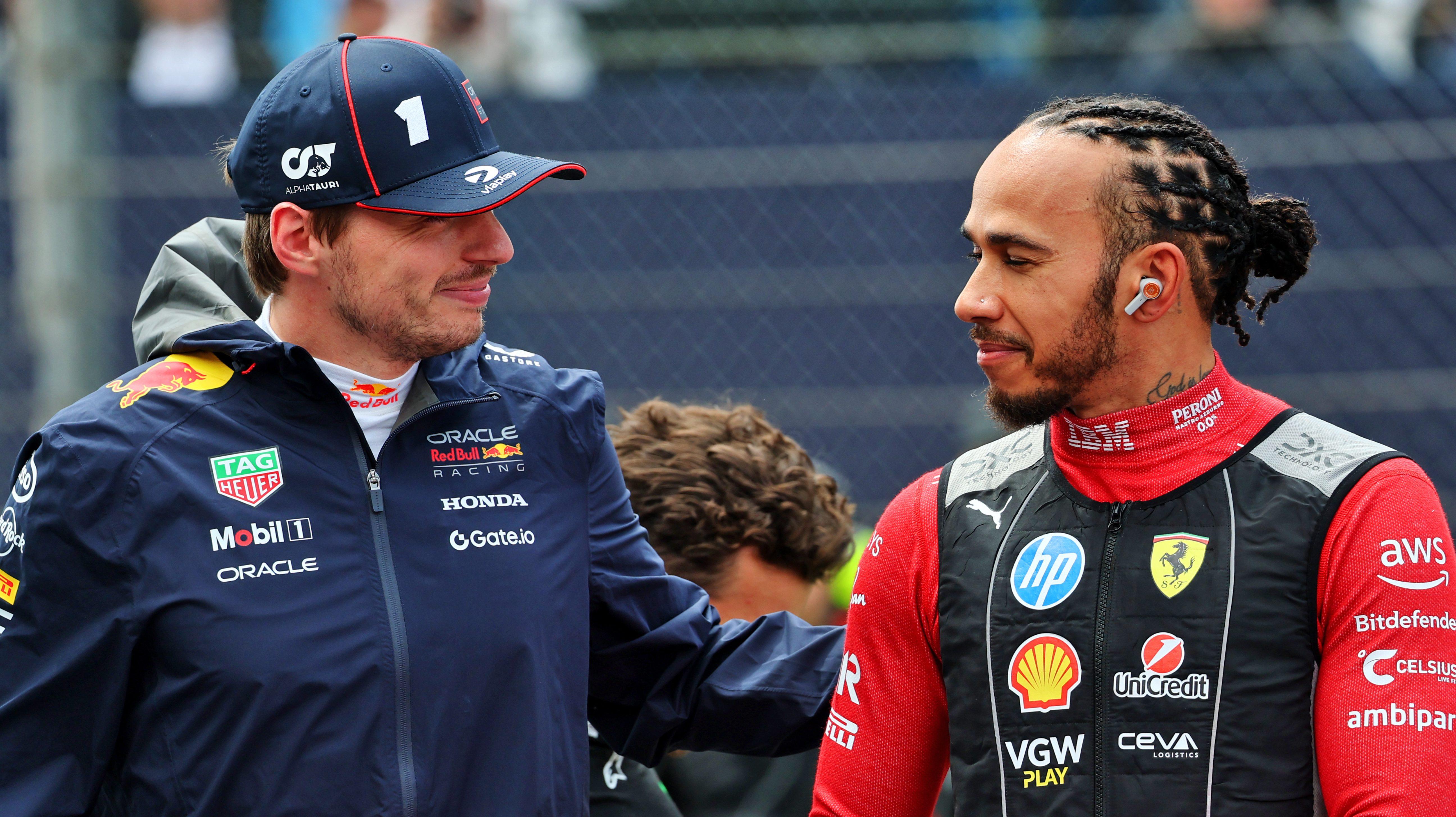 Verstappen Hamilton