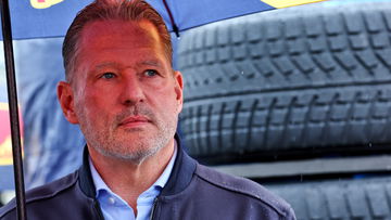 Jos Verstappen offers comical reaction after 'new Verstappen motorsport debut'