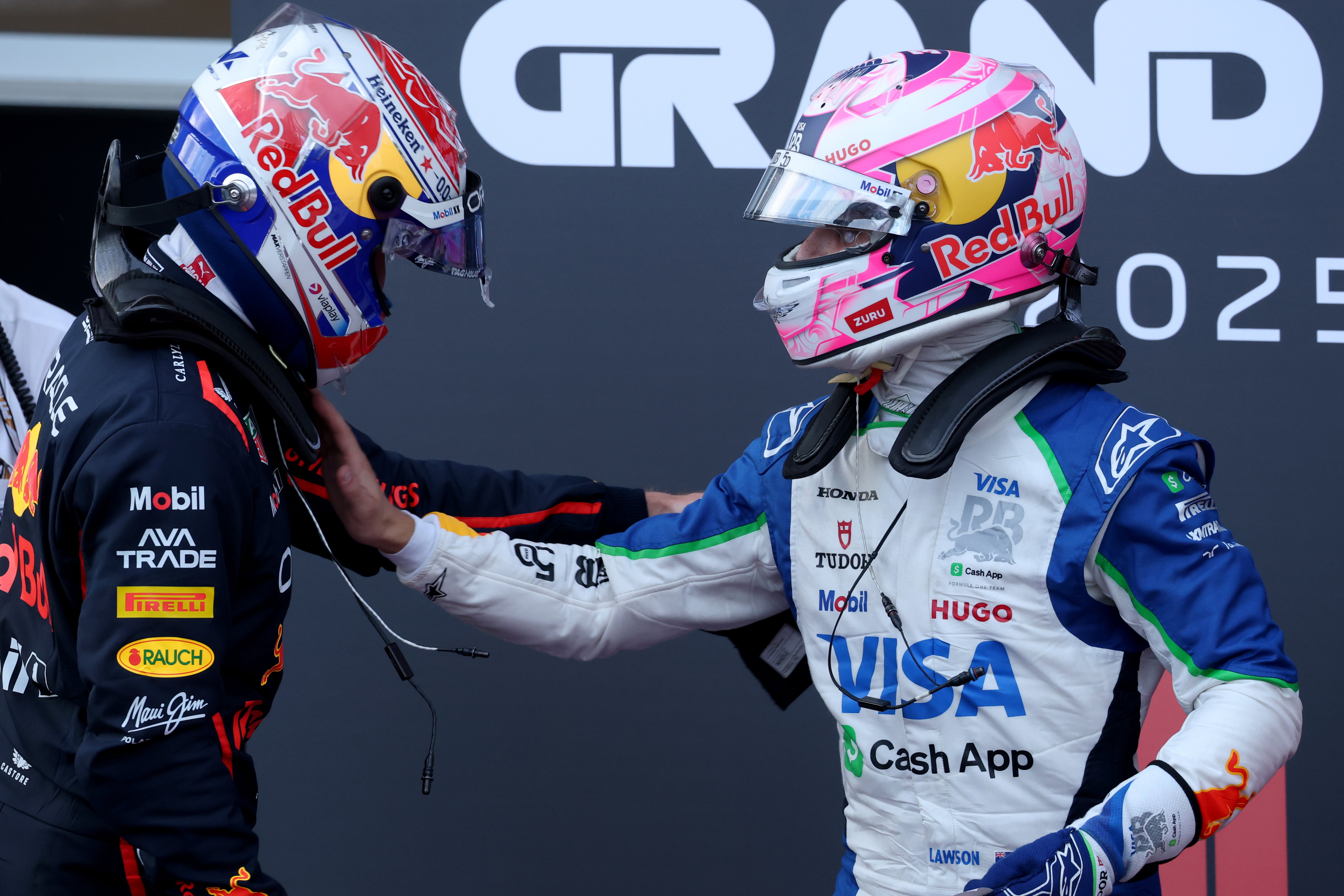 Verstappen Lawson Baku