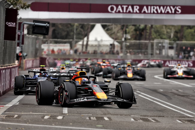 Motor Racing - Formula One World Championship - Azerbaijan Grand Prix - Race Day - Baku, Azerbaijan