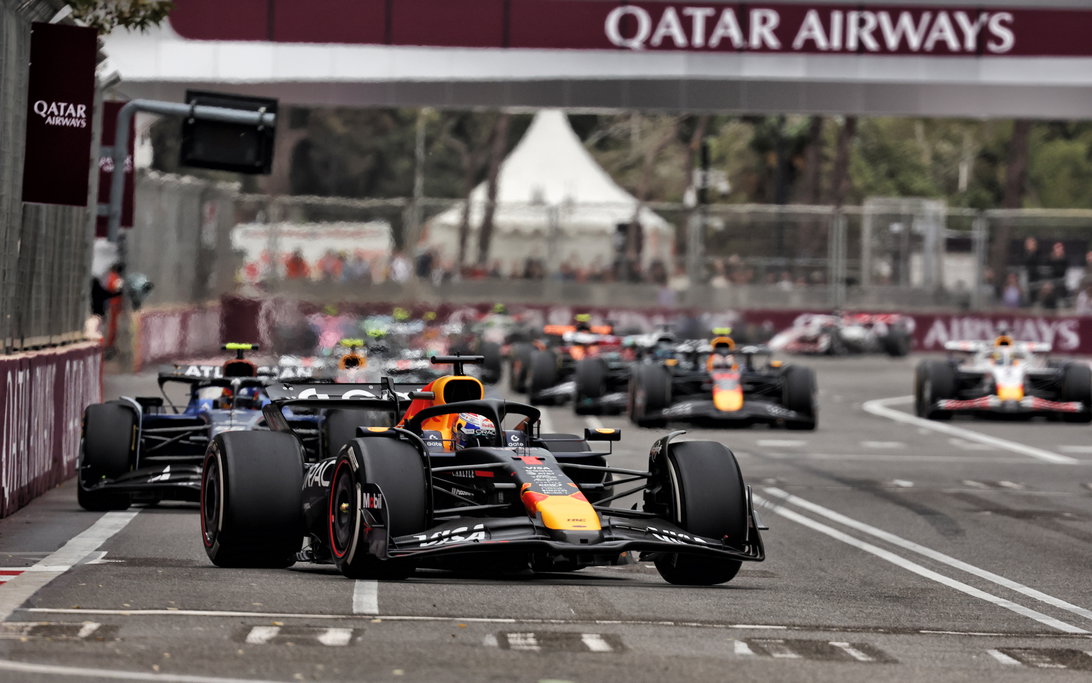 Verstappen Baku Race