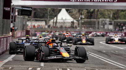 Verstappen Baku Race