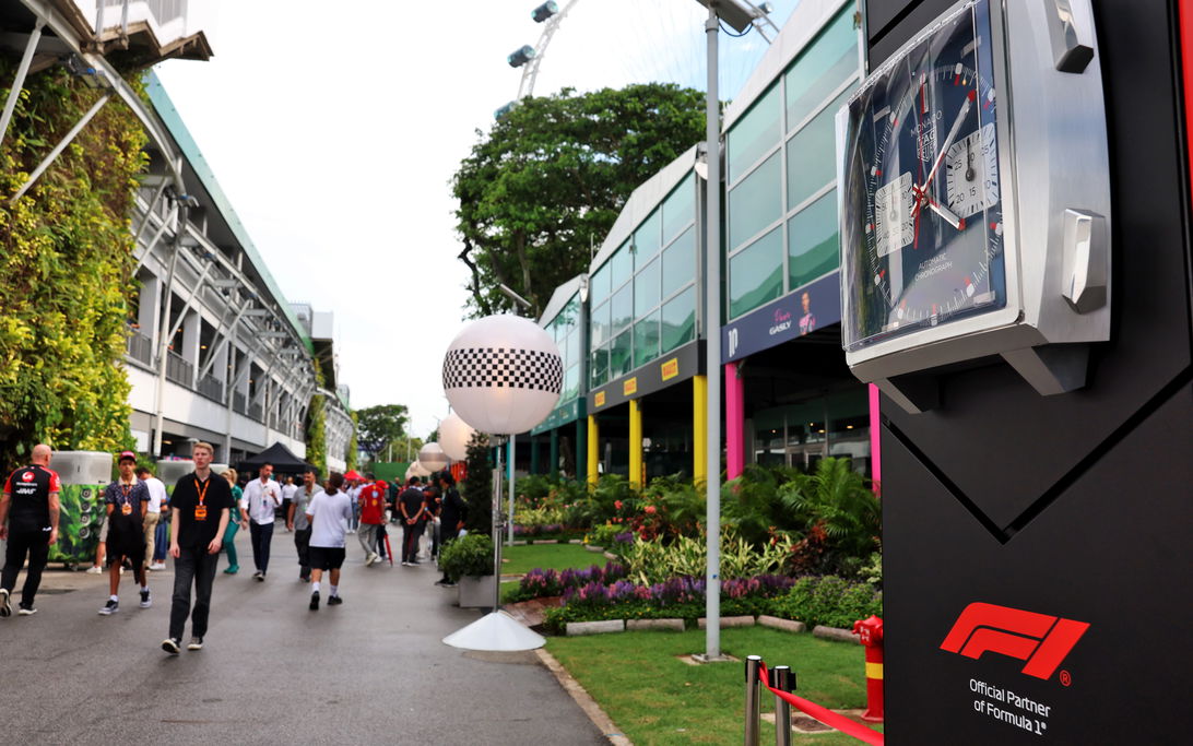 Singapore paddock