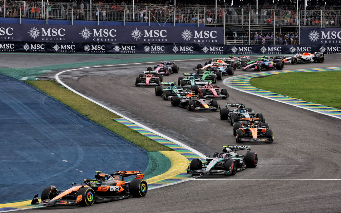 Brazil sprint start
