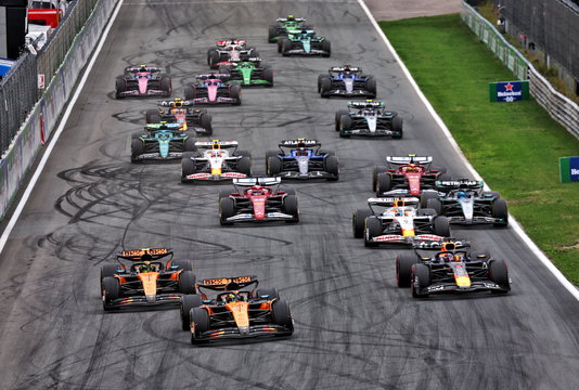 Zandvoort start