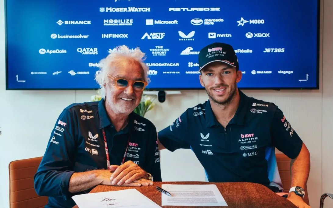 Gasly Briatore
