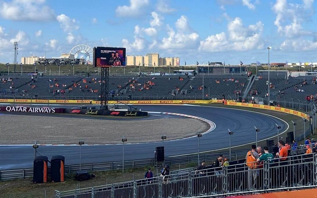 Weather update Zandvoort