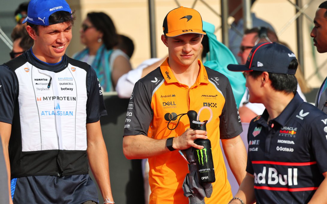 Albon Piastri Tsunoda