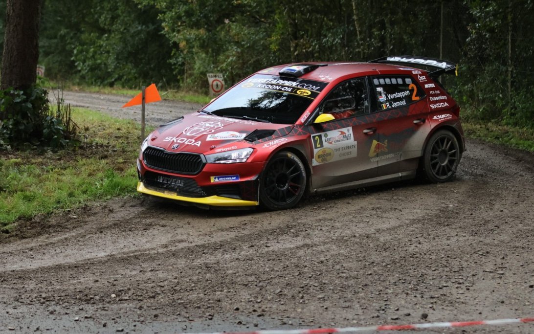Verstappen east belgian rally