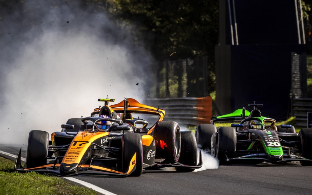 Dunne crash F2 Monza