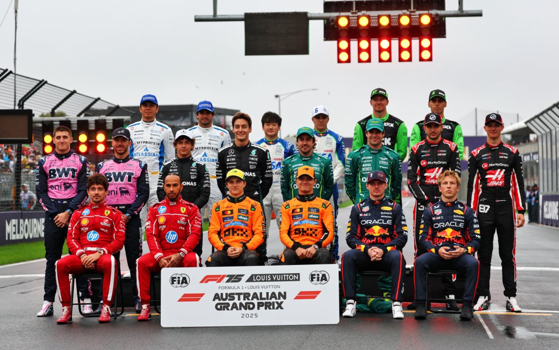 F1 drivers 25