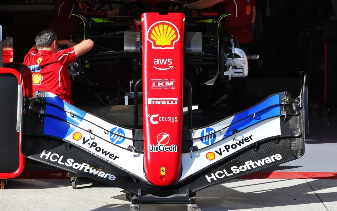 Ferrari front wing