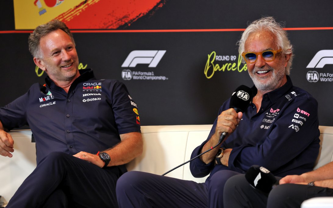 Flavio Briatore Christian Horner