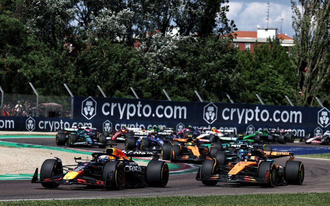 Imola F1 start