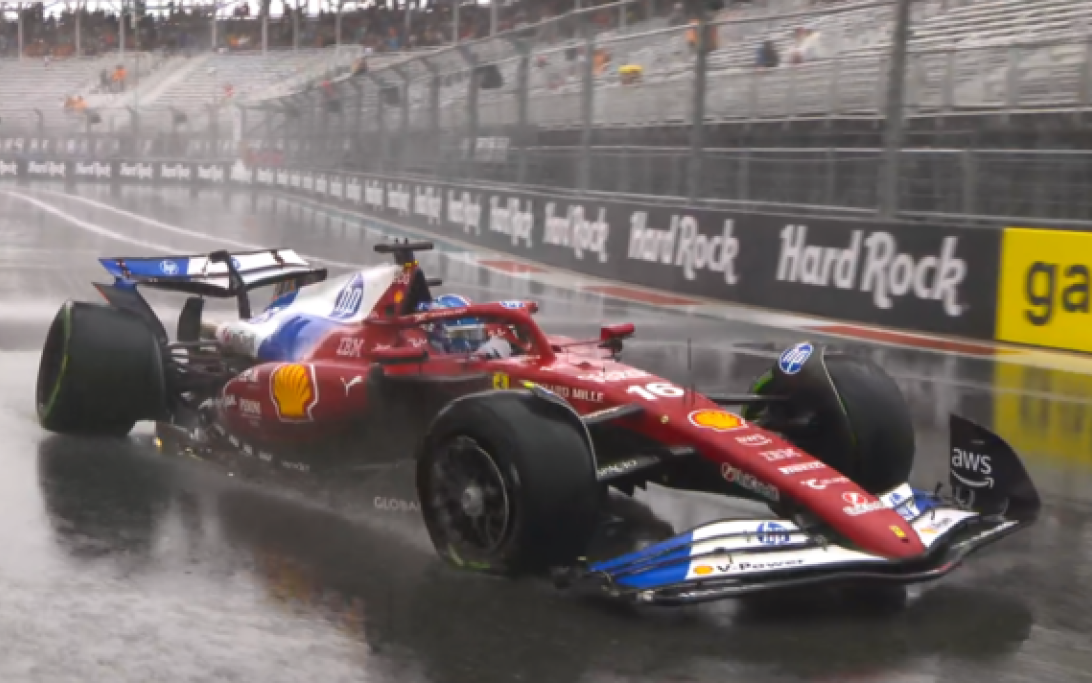 Leclerc screenshot Miami