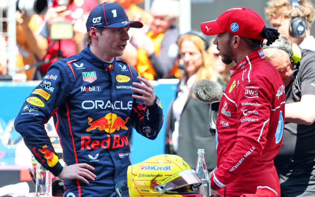Max Verstappen Lewis Hamilton