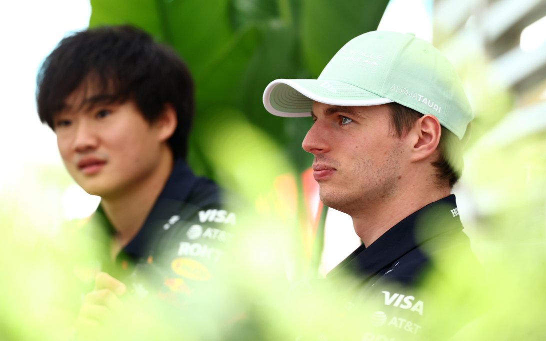 Max Verstappen Yuki Tsunoda
