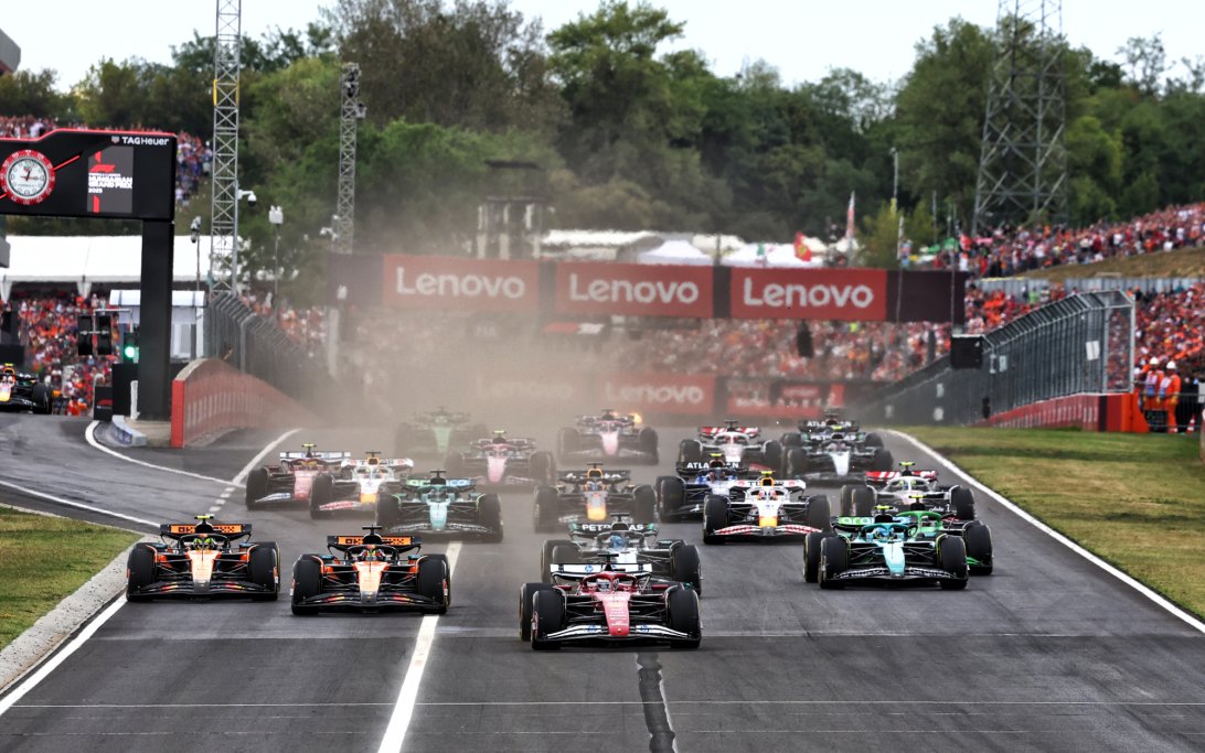 Race start GP Hungary